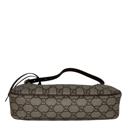 Gucci Ophidia Handtasche Small GG Supreme Beige/Ebenholz Gucci