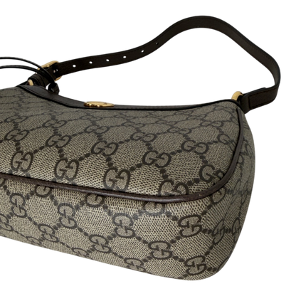 Gucci Ophidia Handtasche Small GG Supreme Beige/Ebenholz Gucci
