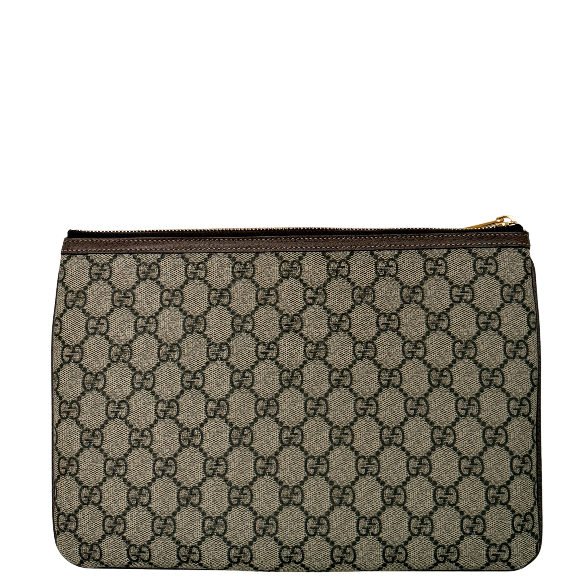 Gucci Ophidia Pouch aus GG Supreme-Canvas Braun / neuwertig Gucci