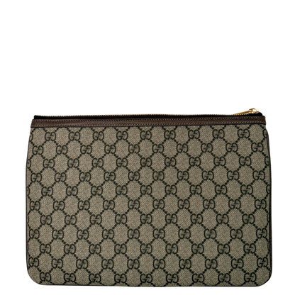 Gucci Ophidia Pouch aus GG Supreme-Canvas Braun / neuwertig Gucci