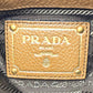 Prada Hobo Schultertasche 1BC051 Leder braun / neuwertig (Kopie) Prada