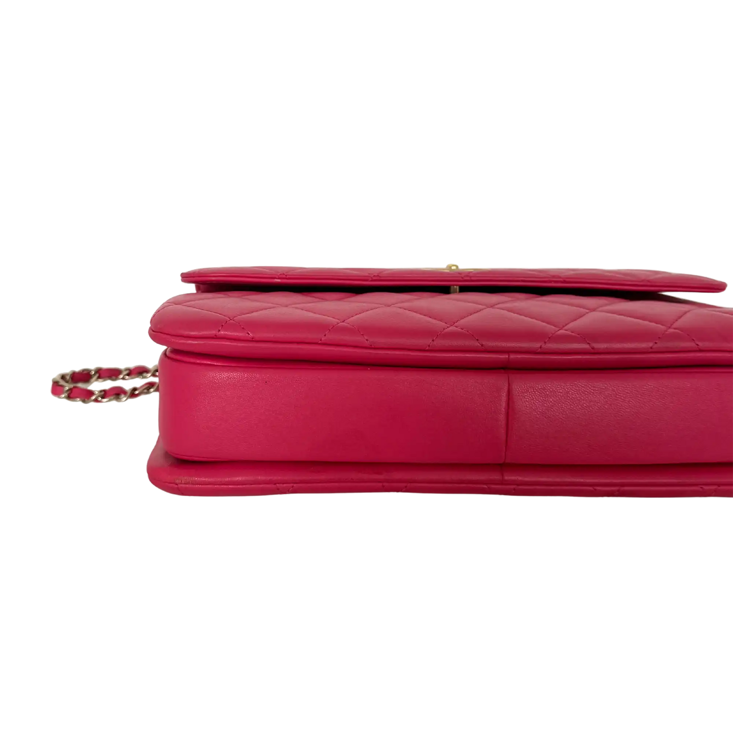 Chanel Trendy CC Top Handle Lammleder Pink / gut Chanel