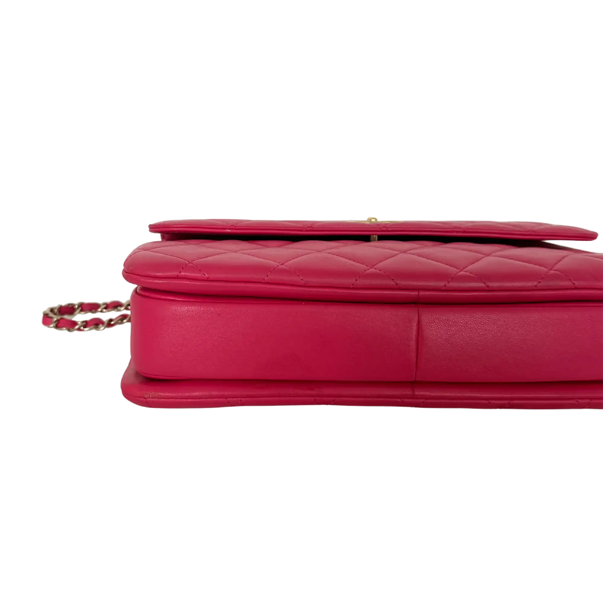 Chanel Trendy CC Top Handle Lammleder Pink / gut Chanel