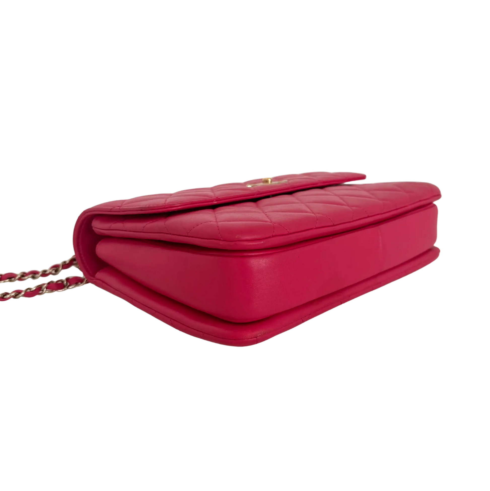 Chanel Trendy CC Top Handle Lammleder Pink / gut Chanel
