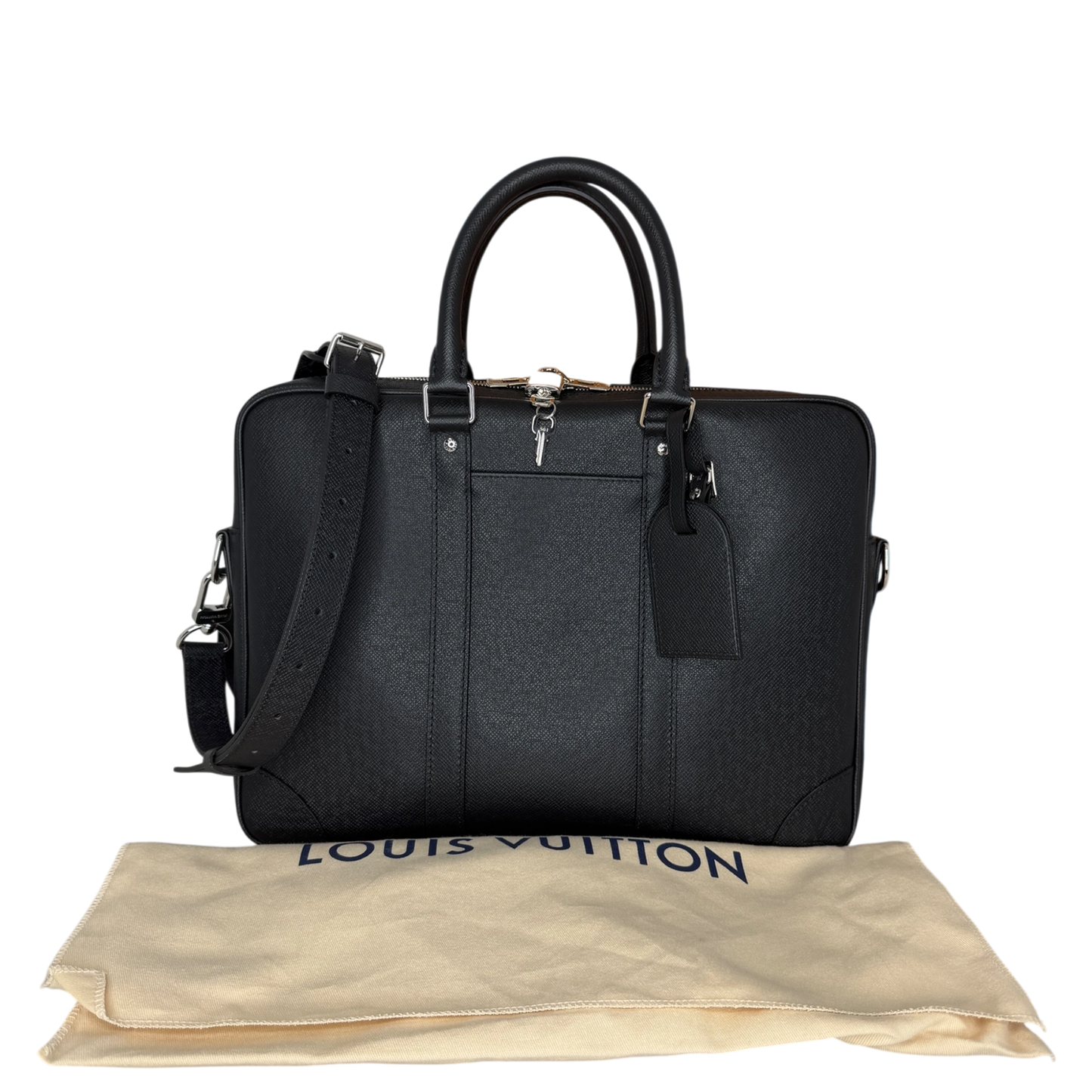 Louis Vuitton Porte-Documents Voyage PM Taiga Leder Fullset / neuwertig Louis Vuitton