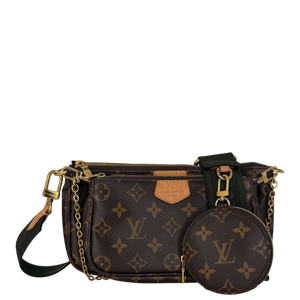 Louis Vuitton Multi Pochette Accessoires Monogram Canvas Khaki M44813 / as good as new