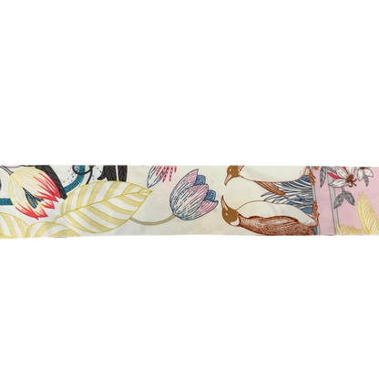 Hermès Twilly Tanz des Pacific weiß / sehr gut Hermès