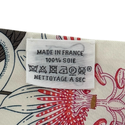 Hermès Twilly Tanz des Pacific weiß / sehr gut Hermès