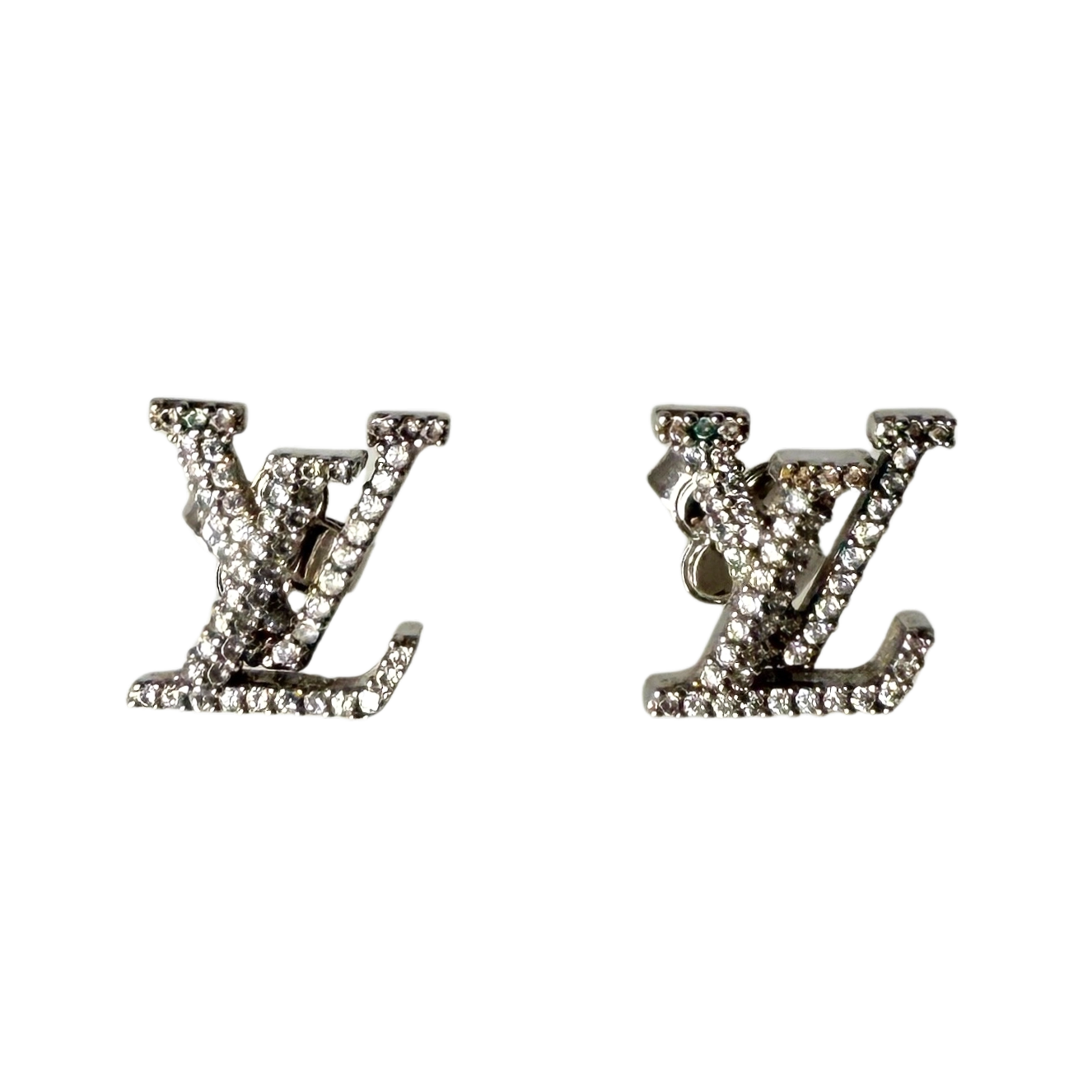 Louis Vuitton LV Iconic Ohrringe Palladium Fullset / neuwertig