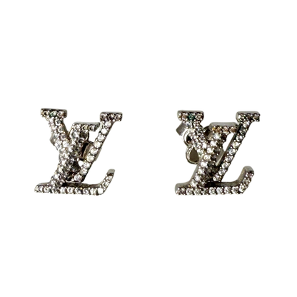 Louis Vuitton LV Iconic Ohrringe Palladium Fullset / neuwertig