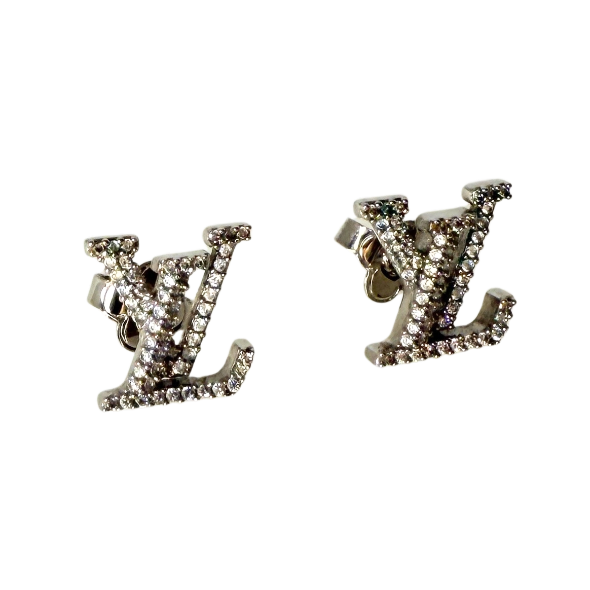 Louis Vuitton LV Iconic Ohrringe Palladium Fullset / neuwertig