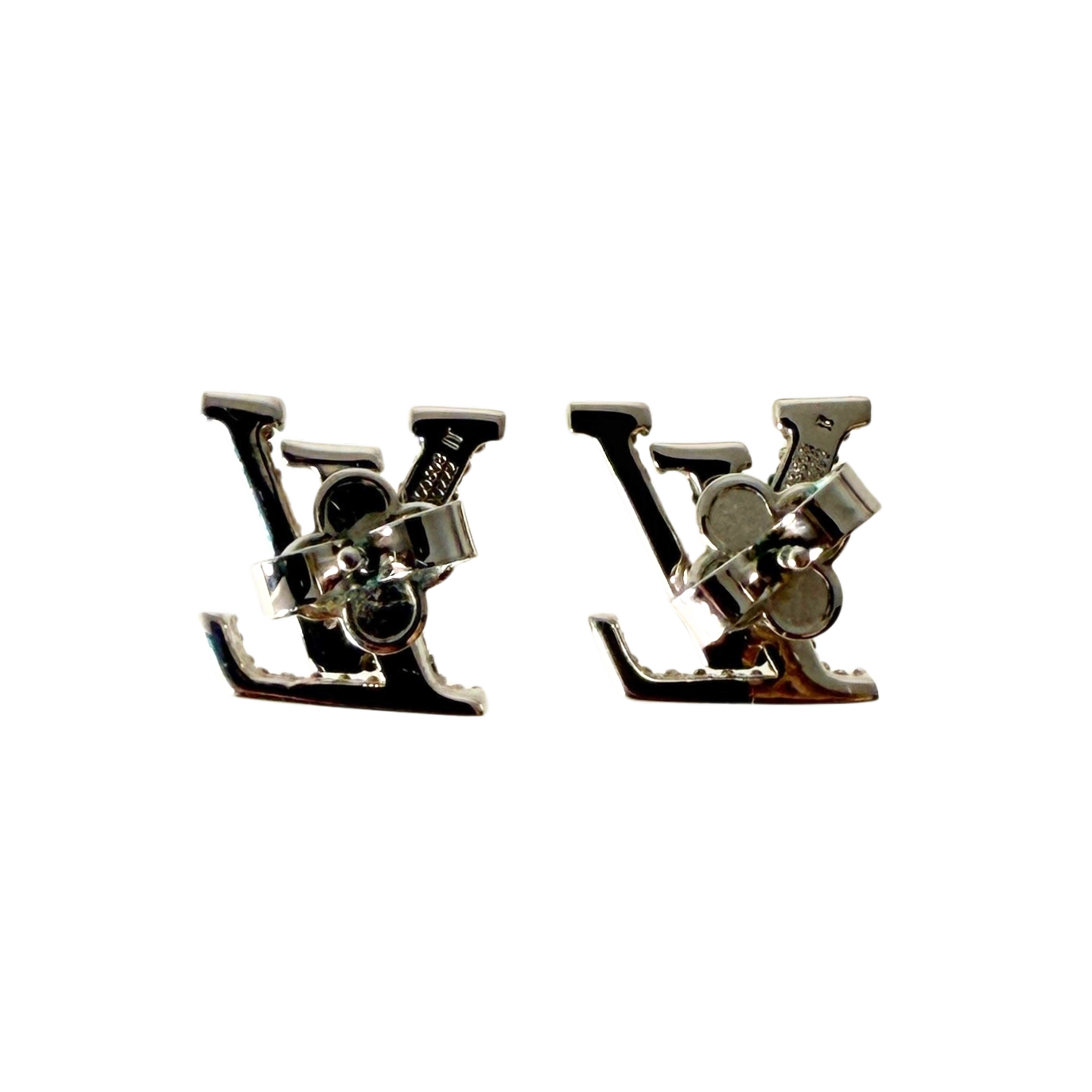 Louis Vuitton LV Iconic Ohrringe Palladium Fullset / neuwertig