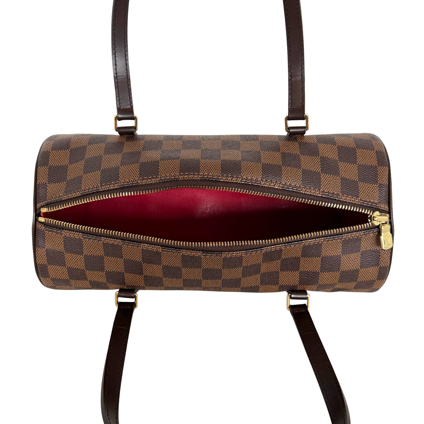 Louis Vuitton Papillon 30 Damier Ebene Braun / sehr gut Louis Vuitton