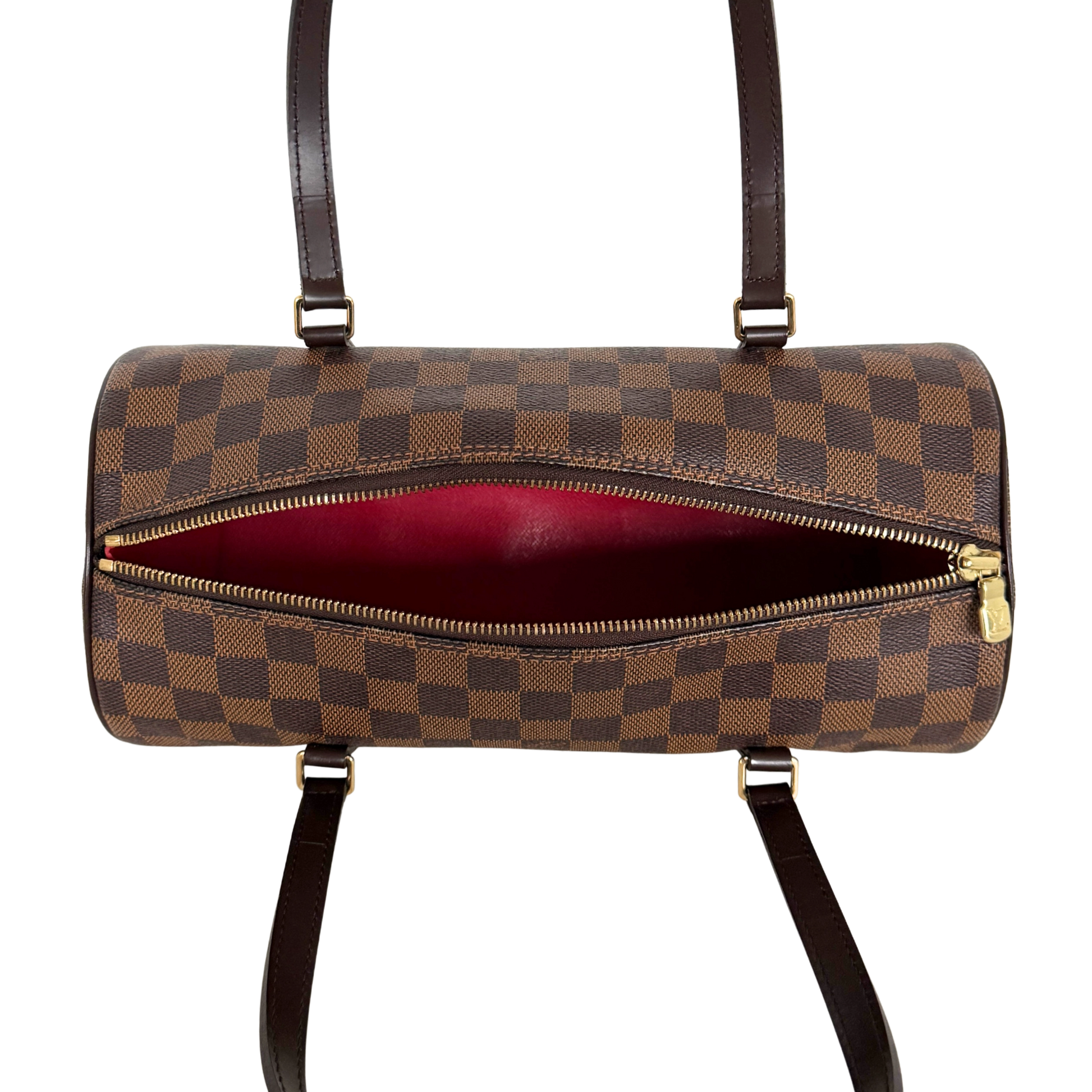 Louis Vuitton Papillon 30 Damier Ebene Braun / sehr gut Louis Vuitton