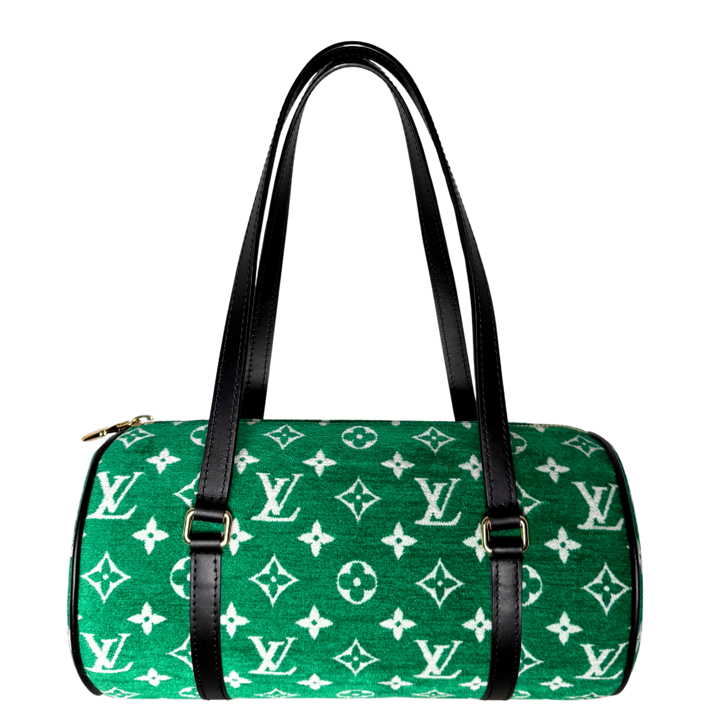 Louis Vuitton Papillon Trunk 26 Samt Monogram Grün / neuwertig Louis Vuitton