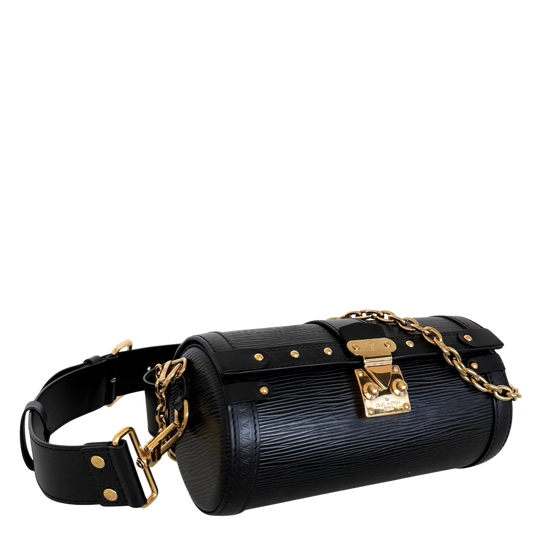 Louis Vuitton Papillon Trunk aus Epi Leder M58655 Schwarz / sehr gut Louis Vuitton