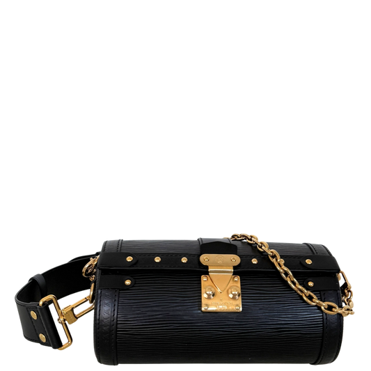 Louis Vuitton Papillon Trunk aus Epi Leder M58655 Schwarz / sehr gut Louis Vuitton