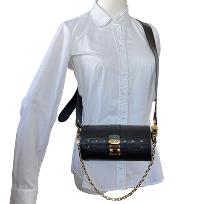 Louis Vuitton Papillon Trunk aus Epi Leder M58655 Schwarz / sehr gut Louis Vuitton