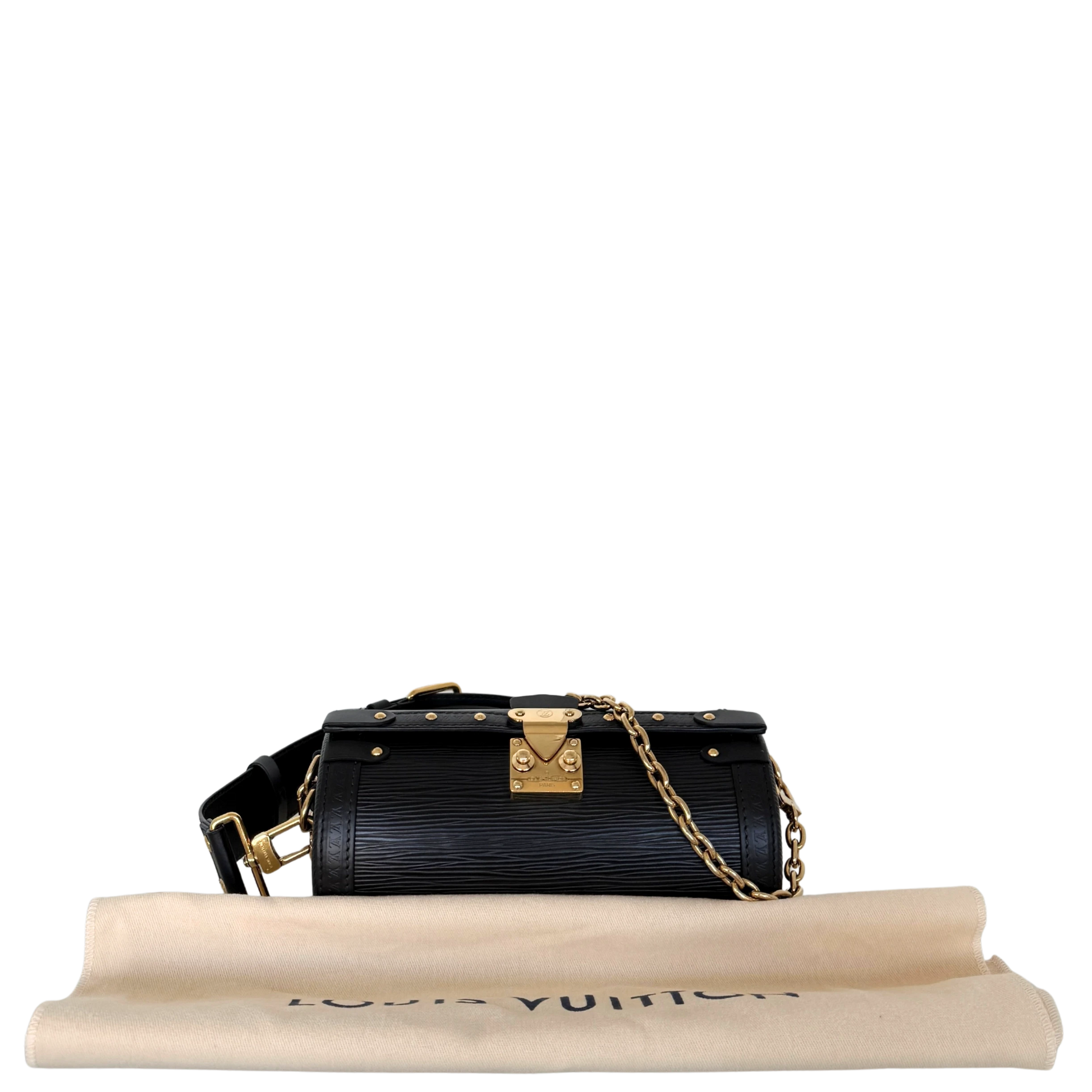 Louis Vuitton Papillon Trunk aus Epi Leder M58655 Schwarz / sehr gut Louis Vuitton