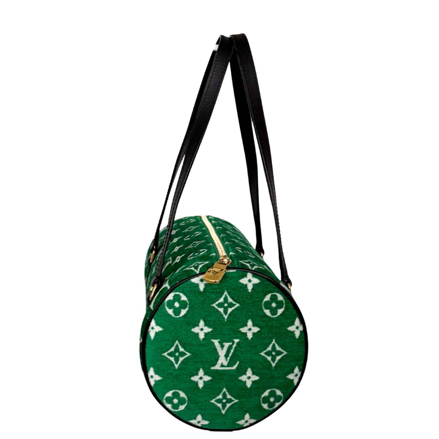 Louis Vuitton Papillon Trunk 26 Samt Monogram Grün / neuwertig Louis Vuitton