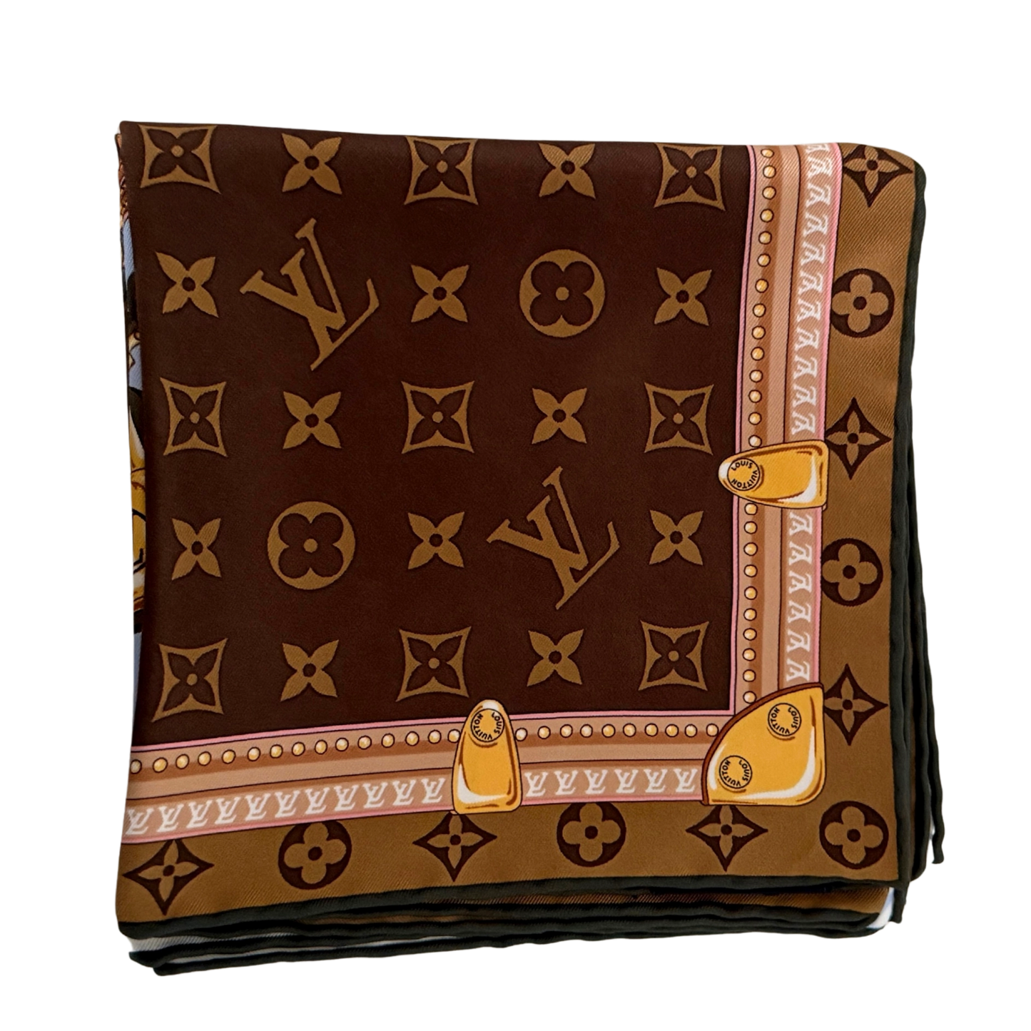 Louis Vuitton Carré Perfect Match Tuch Blau  / neuwertig Louis Vuitton