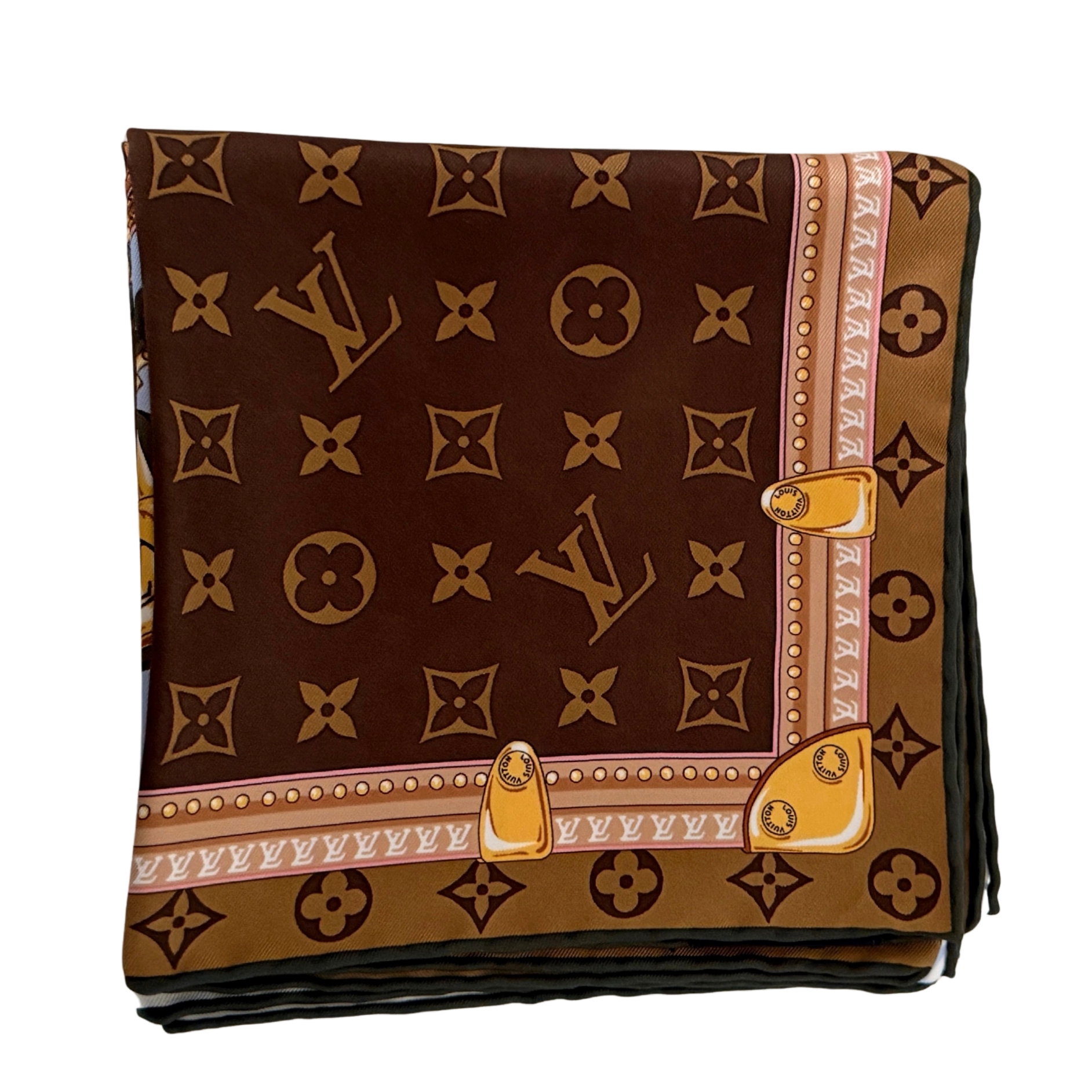 Louis Vuitton Carré Perfect Match Tuch Blau  / neuwertig Louis Vuitton