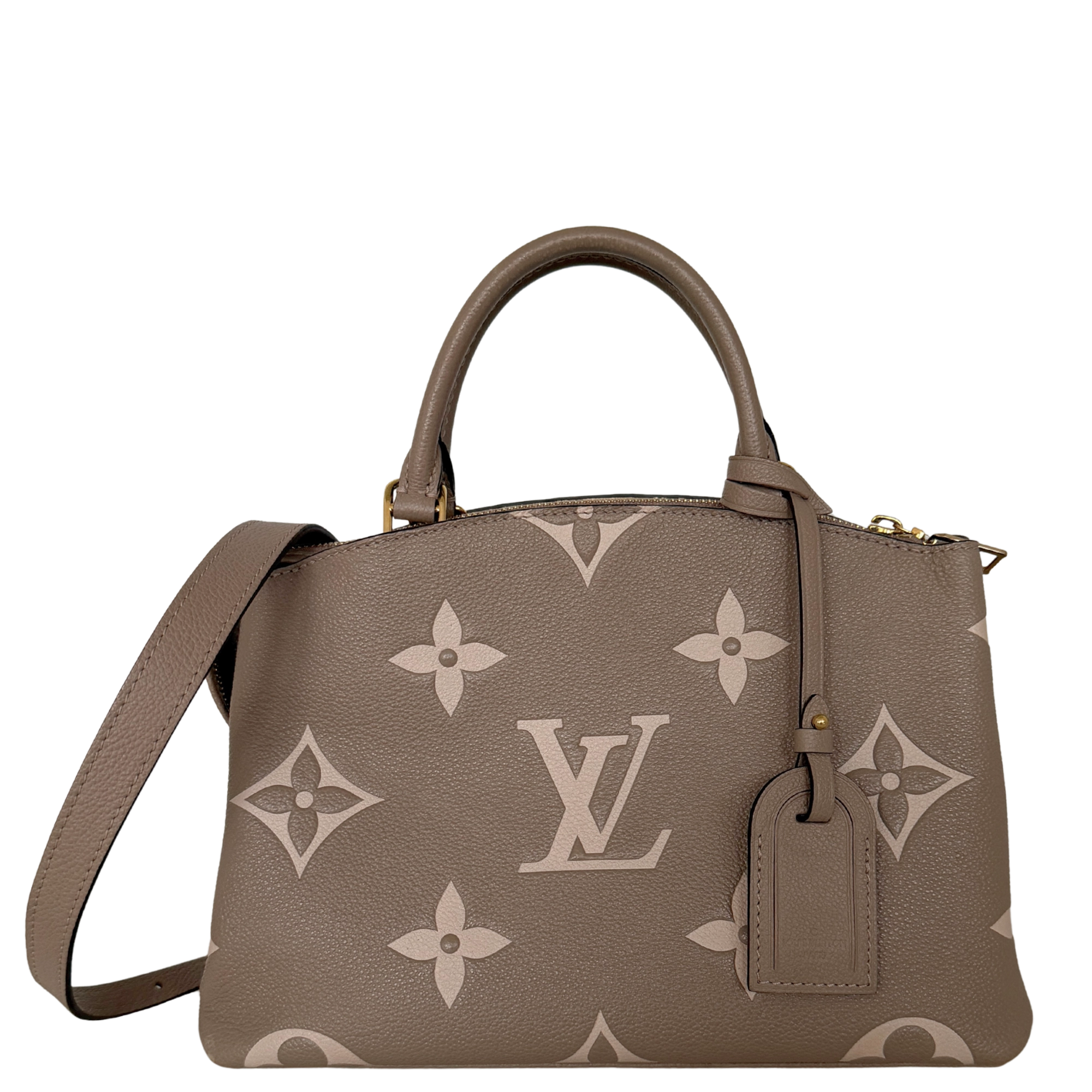 Louis Vuitton Petit Palais M58914 Monogram Empreinte Leder Bicolor / sehr gut Louis Vuitton