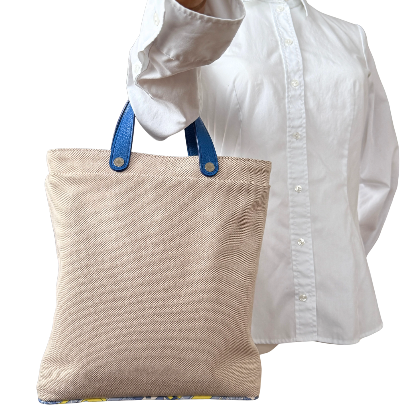 Hermès Petit h Tote Bag Beige / neuwertig Echtheitscheck