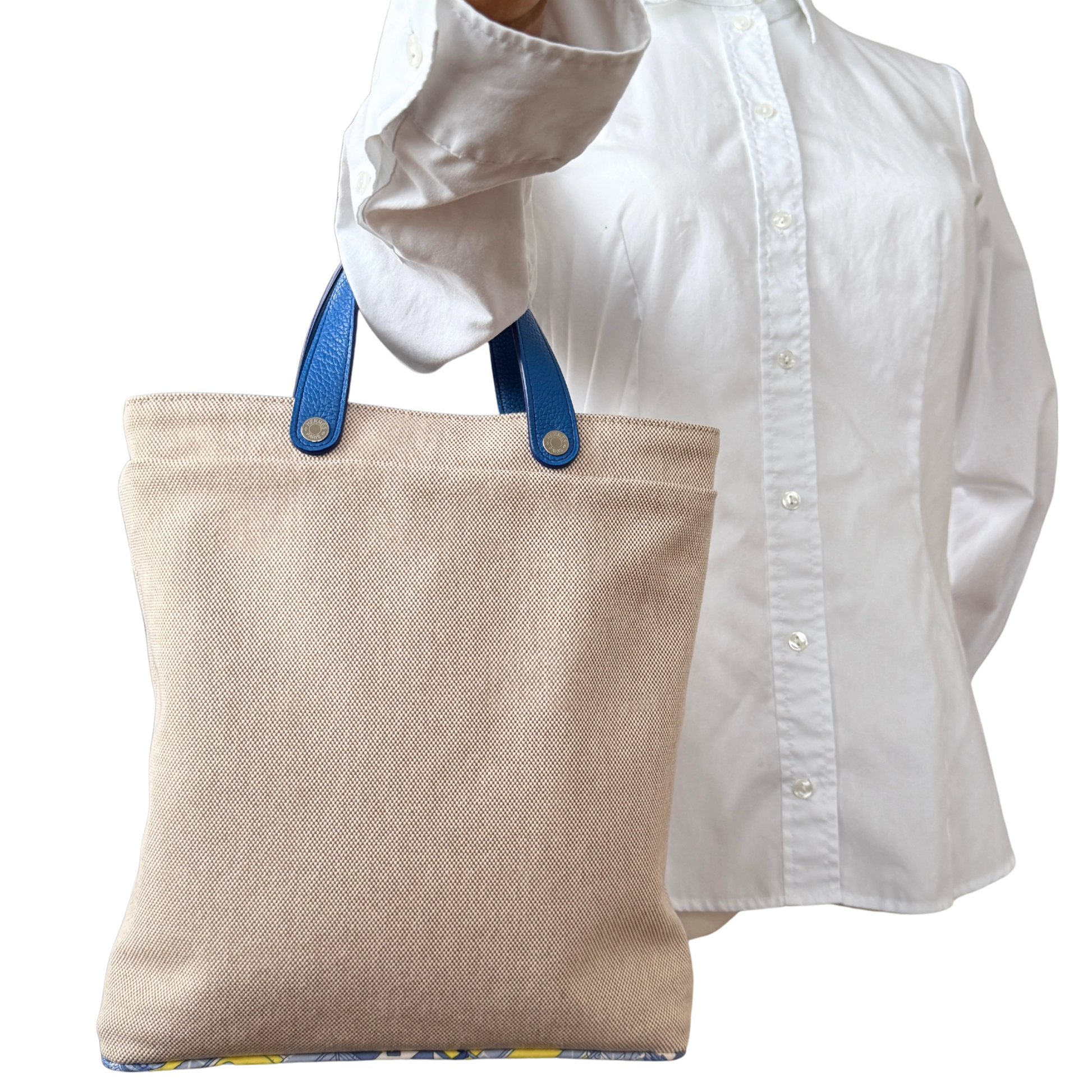 Hermès Petit h Tote Bag Beige / neuwertig Echtheitscheck