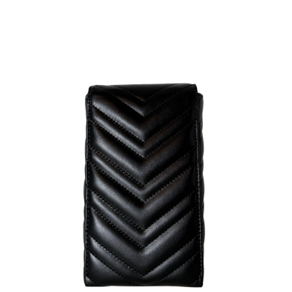 Gucci GG Marmont Phone Crossbody Bag Schwarz / neuwertig Gucci