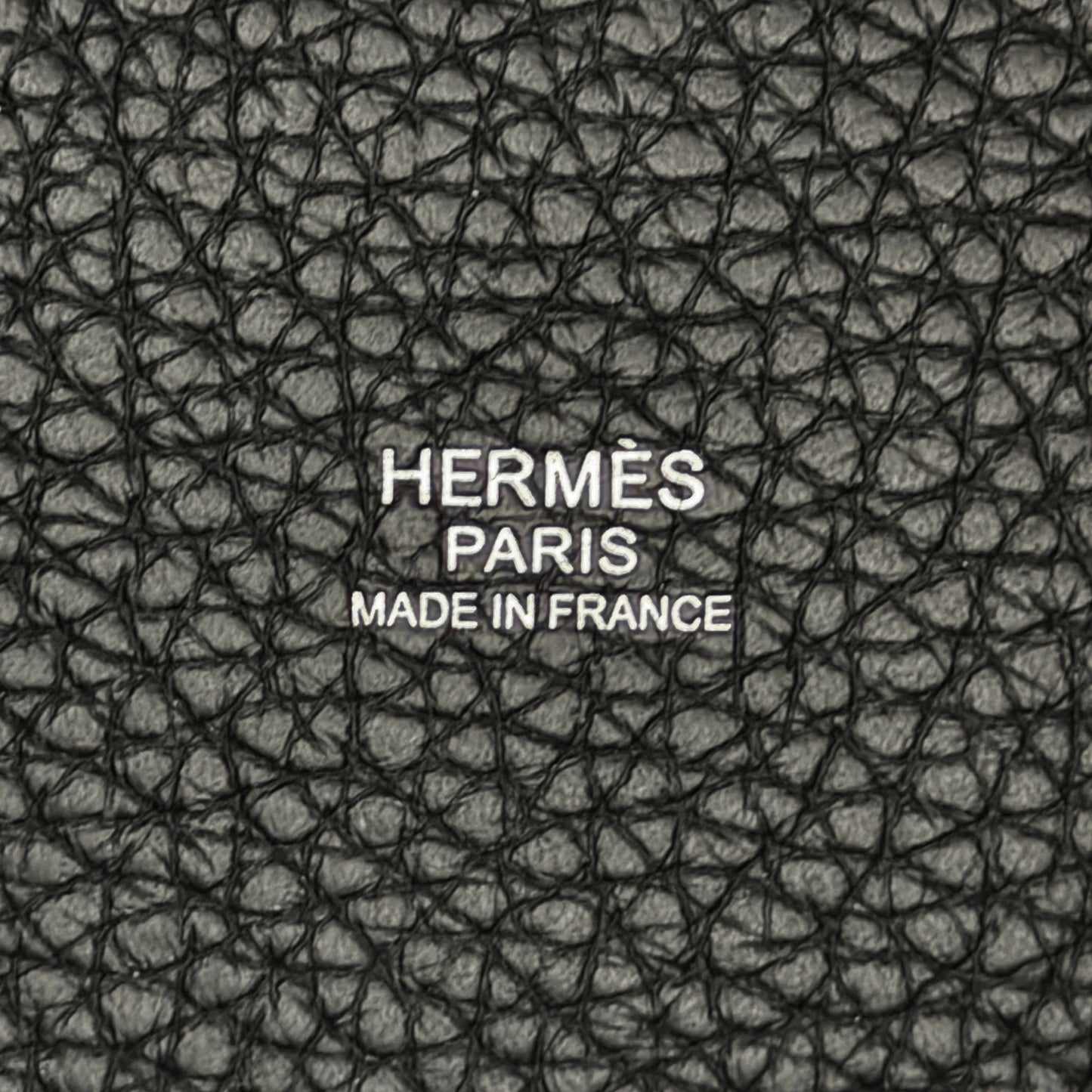 Hermès Picotin 18 Taurillon Clémence schwarz silber Hardware 2025 Fullset / neuwertig Hermès