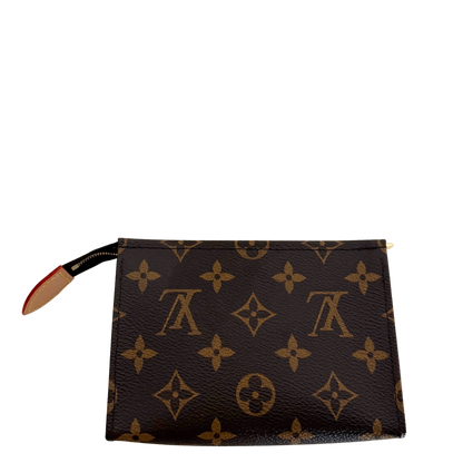 Louis Vuitton Poche Toilette 15 Monogram Canvas M47546 Braun / neuwertig Louis Vuitton
