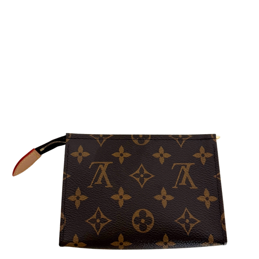 Louis Vuitton Poche Toilette 15 Monogram Canvas M47546 Braun / neuwertig Louis Vuitton