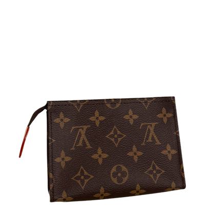Louis Vuitton Poche Toilette 15 Monogram Canvas M47546 Braun / neuwertig Louis Vuitton