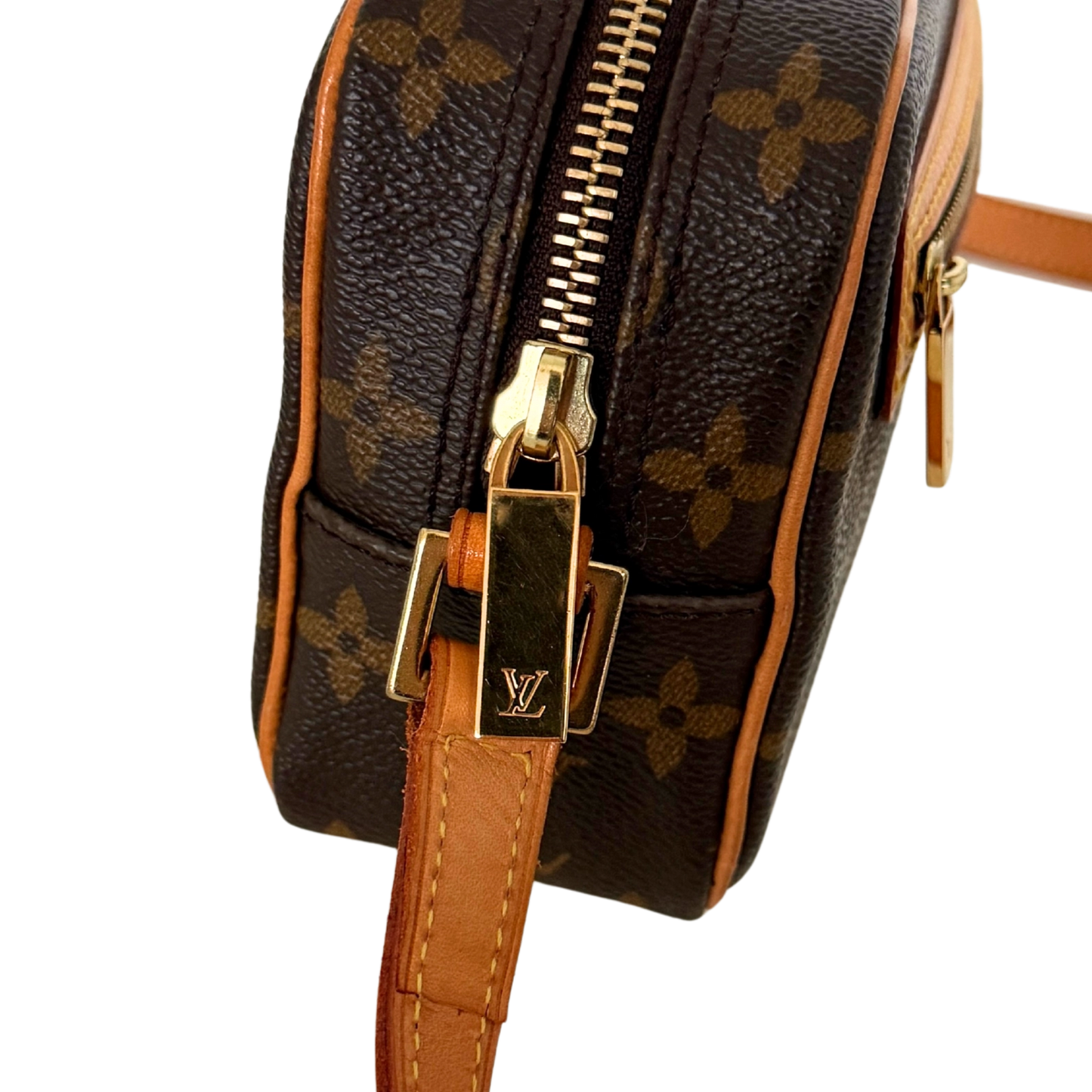 Louis Vuitton Pochette Cité Monogram Canvas Braun / sehr gut Louis Vuitton