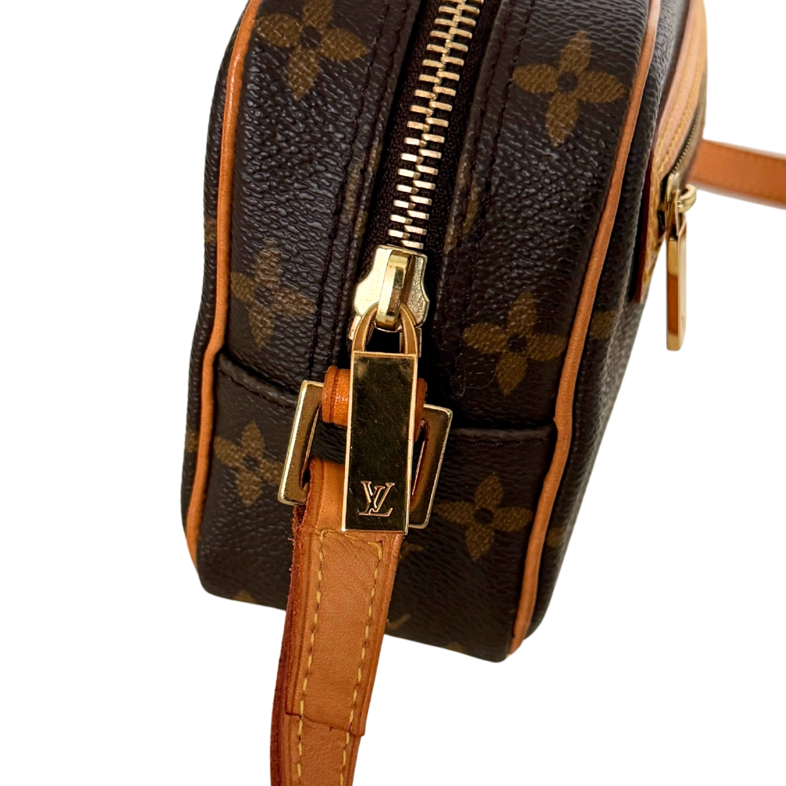 Louis Vuitton Pochette Cité Monogram Canvas Braun / sehr gut Louis Vuitton