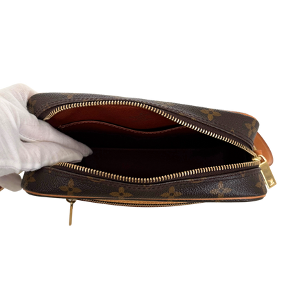Louis Vuitton Pochette Cité Monogram Canvas Braun / sehr gut Louis Vuitton