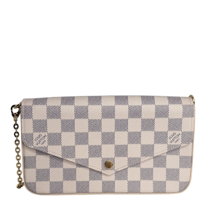 Louis Vuitton Félicie Pochette Damier Azur Canvas N40491 Louis Vuitton