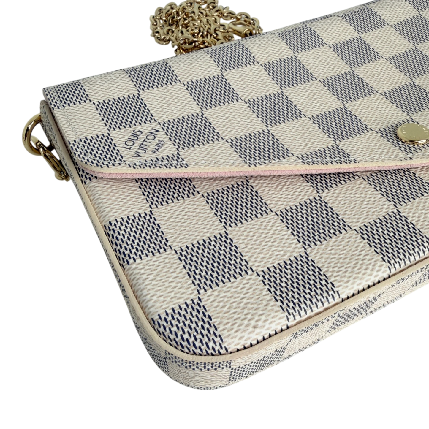 Louis Vuitton Félicie Pochette Damier Azur Canvas N40491 Louis Vuitton
