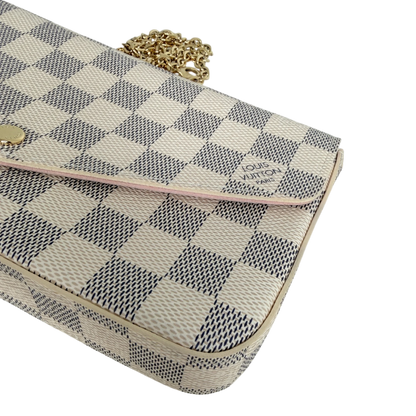 Louis Vuitton Félicie Pochette Damier Azur Canvas N40491 Louis Vuitton