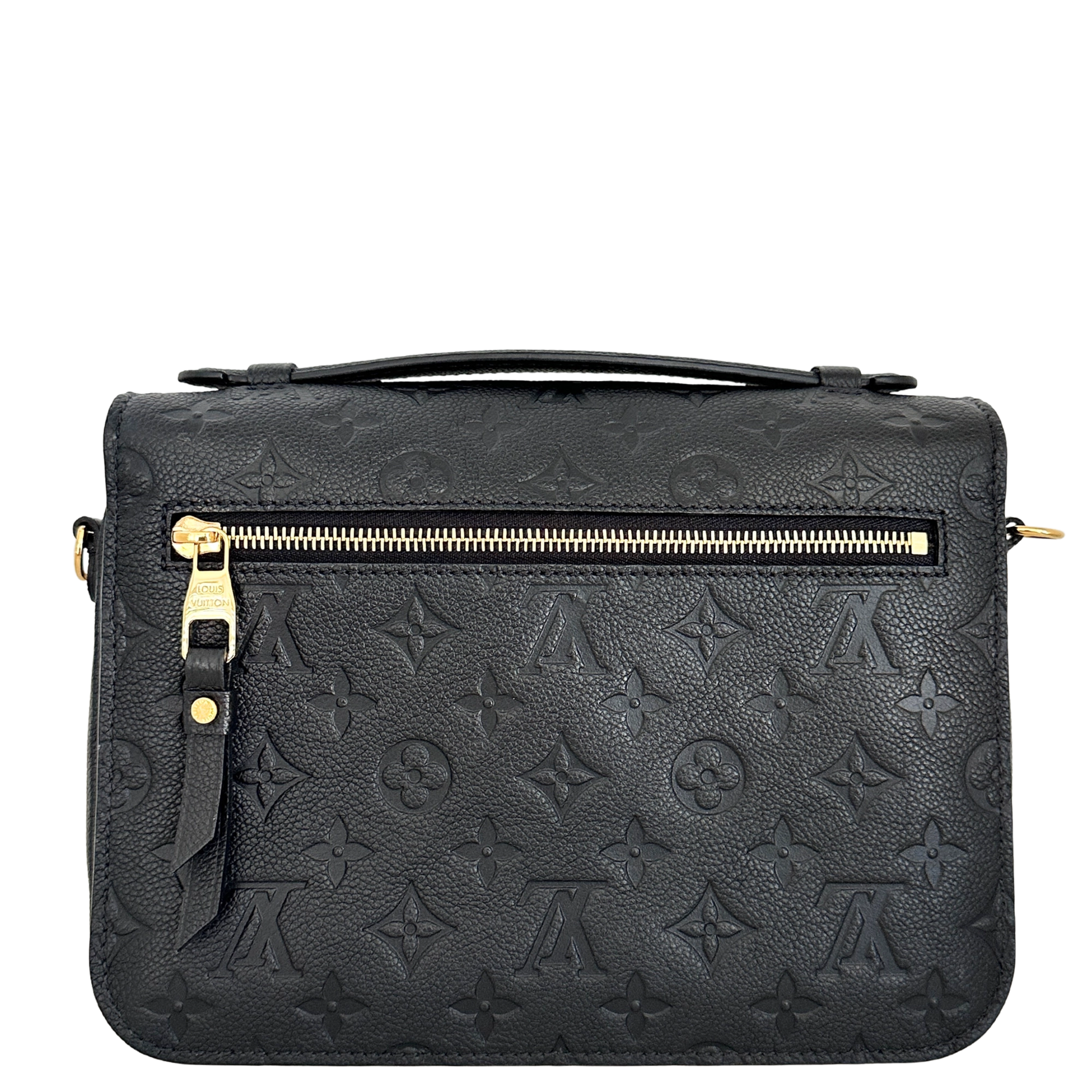 Louis Vuitton Pochette Métis Empreinte Leder schwarz M47487 / neuwertig Louis Vuitton
