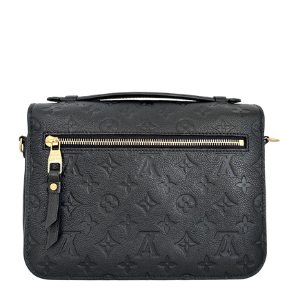 Louis Vuitton Pochette Métis Empreinte Leder schwarz M47487 / neuwertig Louis Vuitton