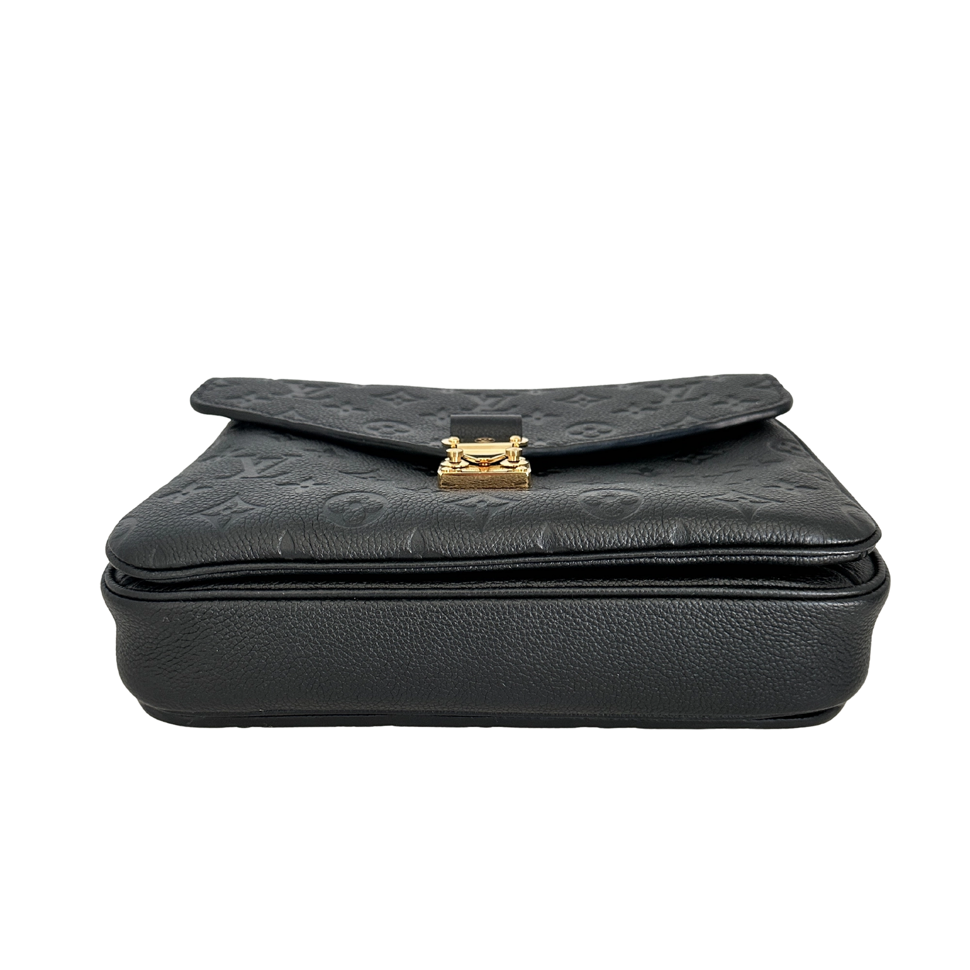 Louis Vuitton Pochette Métis Empreinte Leder schwarz M47487 / neuwertig Louis Vuitton