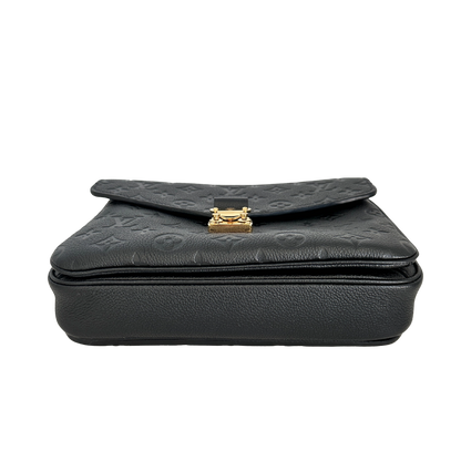 Louis Vuitton Pochette Métis Empreinte Leder schwarz M47487 / neuwertig Louis Vuitton