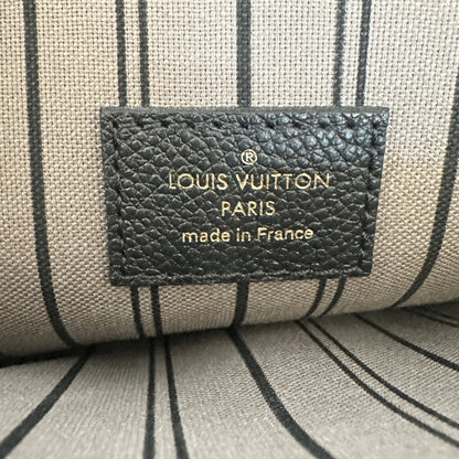 Louis Vuitton Pochette Métis Empreinte Leder schwarz M47487 / neuwertig Louis Vuitton