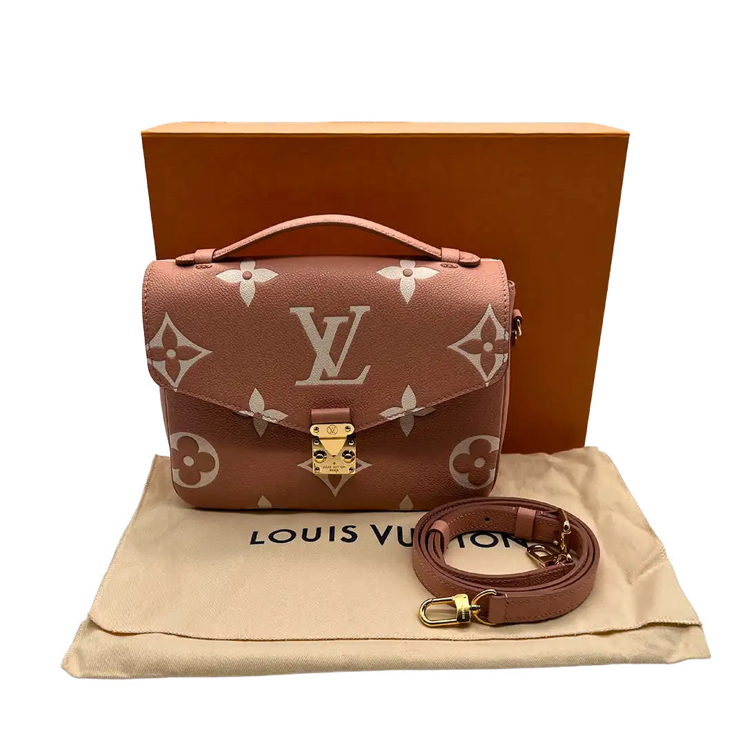 Louis Vuitton Pochette Métis Rose Trianon Creme / neu – Echtheitscheck