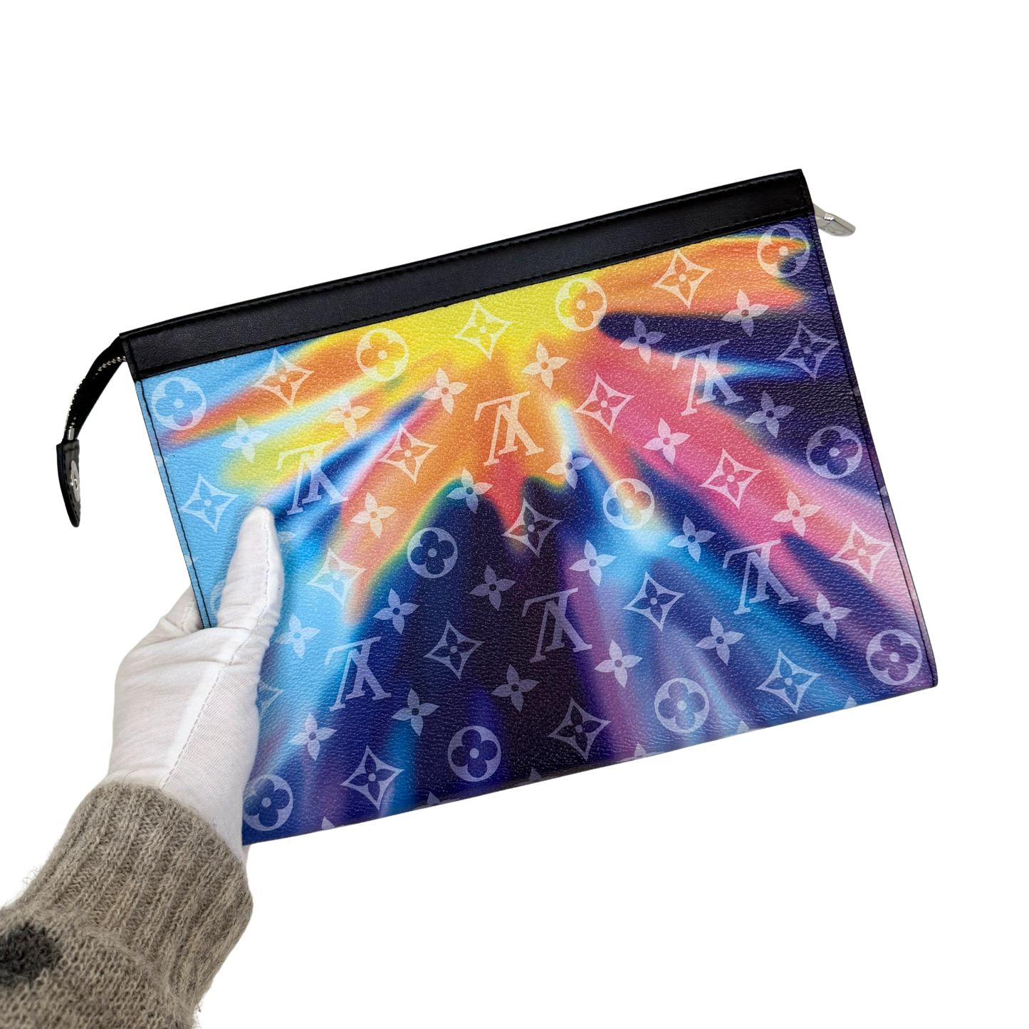 Louis Vuitton Pochette Voyage MM Monogram Sunset Multicolor / neuwertig