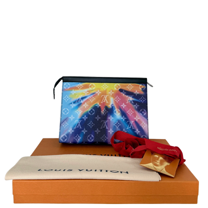 Louis Vuitton Pochette Voyage MM Monogram Sunset Multicolor / neuwertig