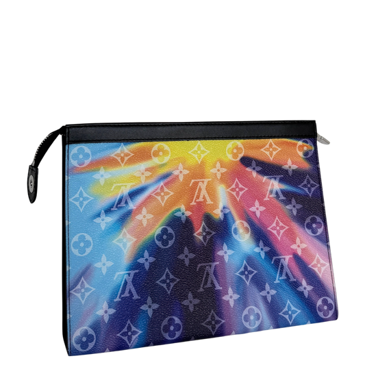 Louis Vuitton Pochette Voyage MM Monogram Sunset Multicolor / neuwertig