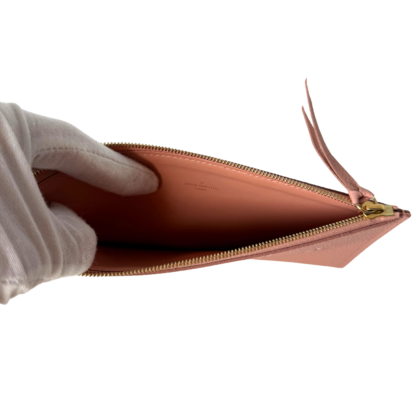 Louis Vuitton Félicie Pochette Monogram Empreinte Rosa / neuwertig Louis Vuitton